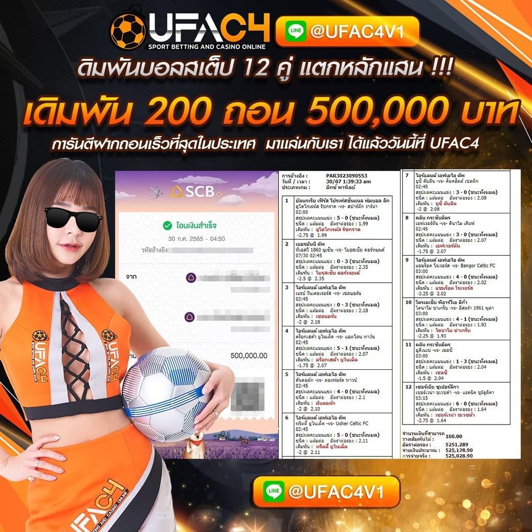 ผลucl คาสิโนออนไลน์อันดับหนึ่งพร้อมโปรโมชั่นสุดพิเศษในไทย